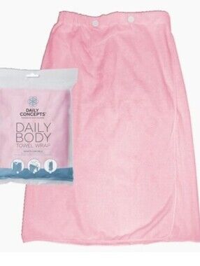 Daily concepts Daily Body Towel Wrap Pink